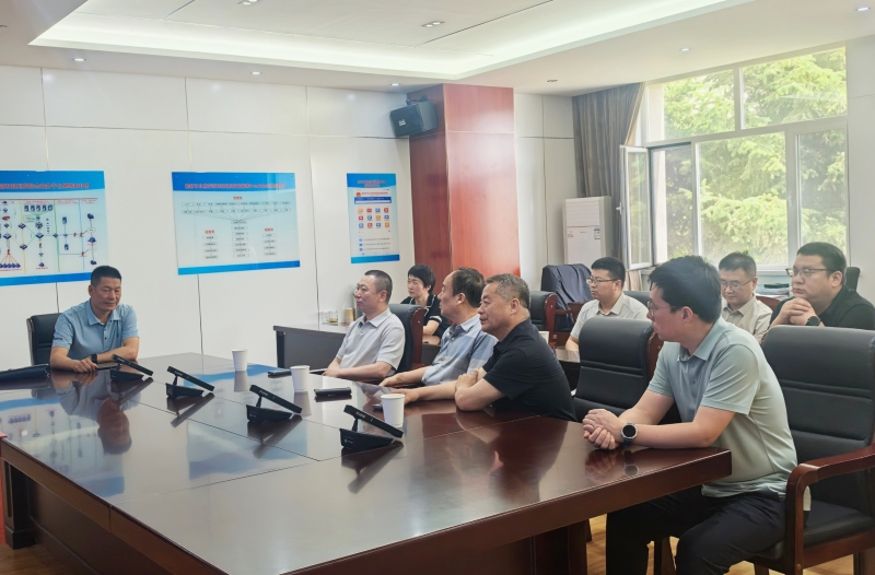 陕西地矿集团外部董事一行深入陕北片区项目调研指导工作
